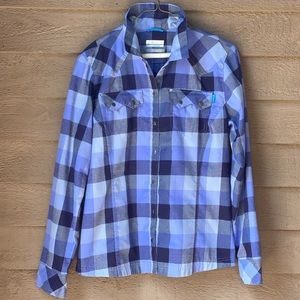 Columbia Omni Wick Plaid Shirt